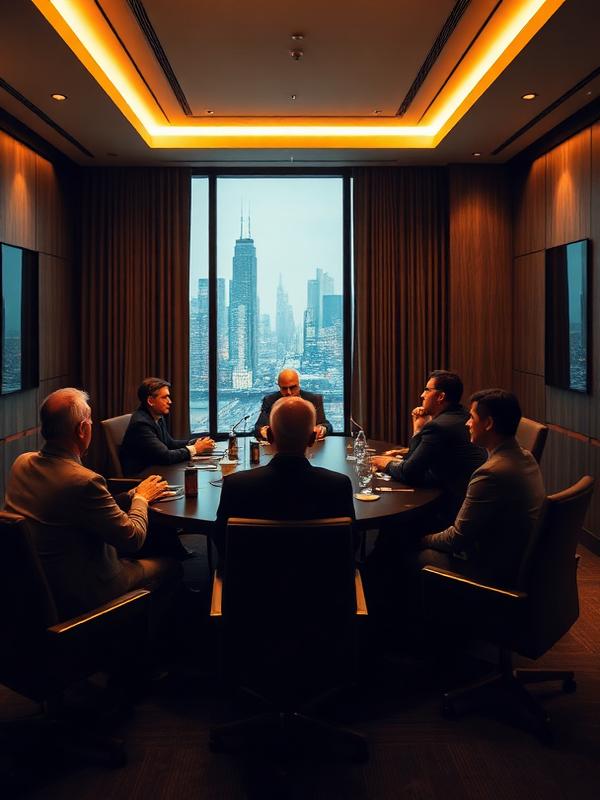 Boardroom roundtable